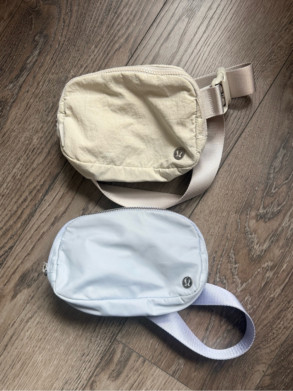 88. Lululemon Everywhere Belt Bag Bundle of 2 | Neutral + Light Blue